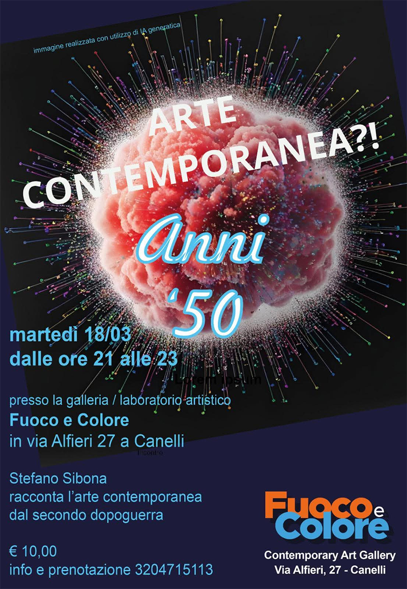 Seminario - Arte Contemporanea: gli anni 50